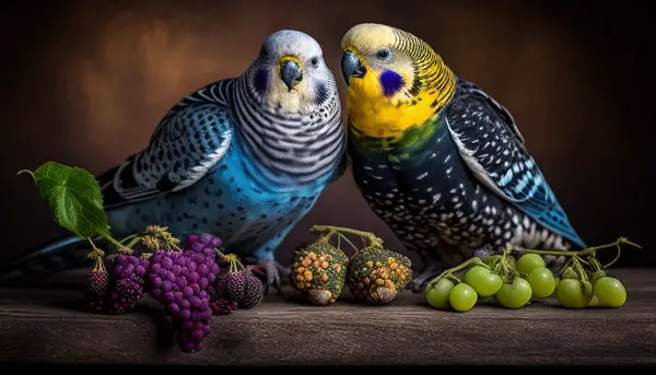 Can you feed blueberries to budgies
