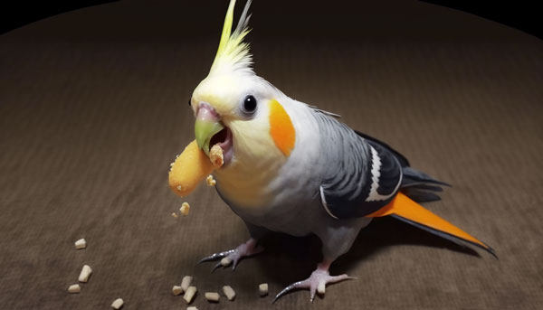 How much Carrot should Cockatiels eat