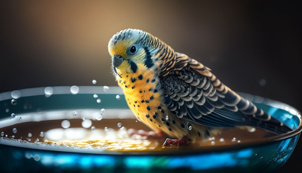 Budgies Need A Bath