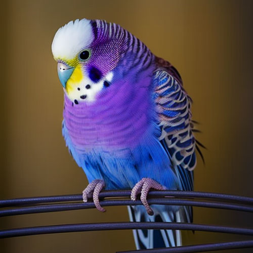 Purple Budgie