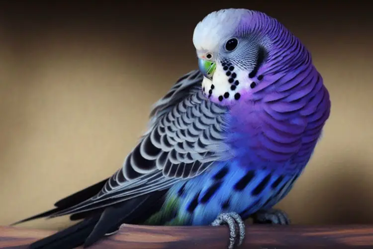 Purple Budgie