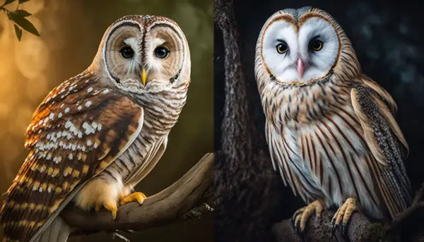 Barred Owl Vs Barn Owl