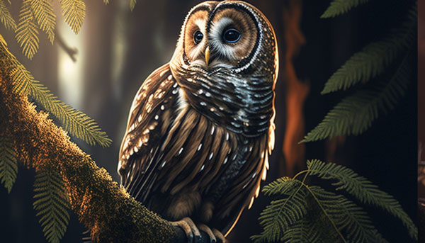 Breeding Behavior of Spotted Owl