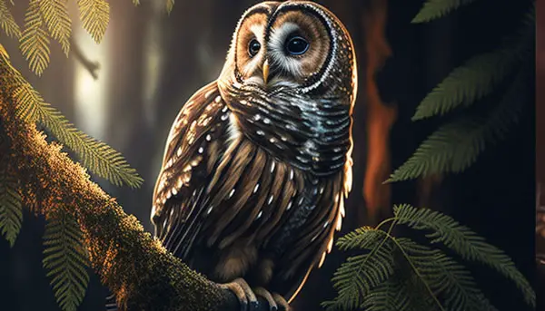 Breeding Behavior of Spotted Owl