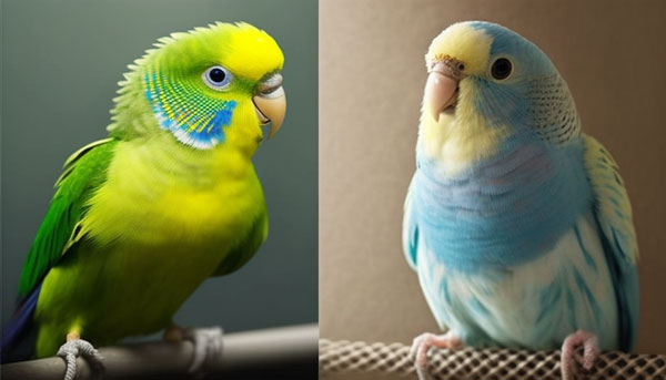 Parrotlet vs Budgie