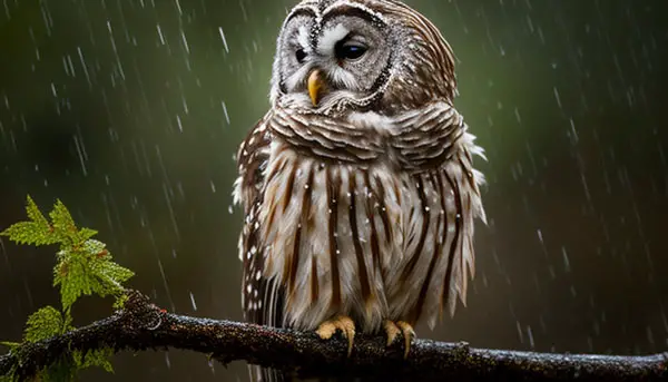 Why Do Owls Come out in the Rain