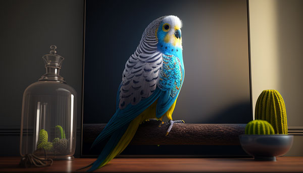 Not giving your budgie attention