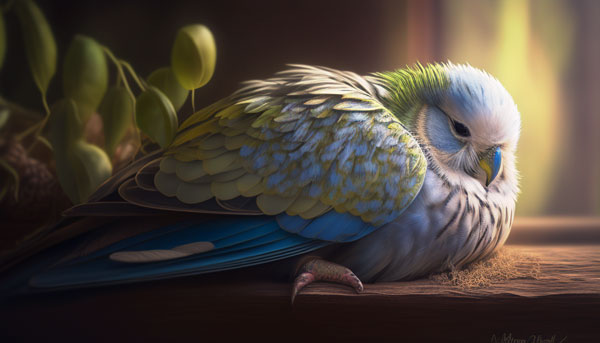 Why is your budgie sleeping a lot