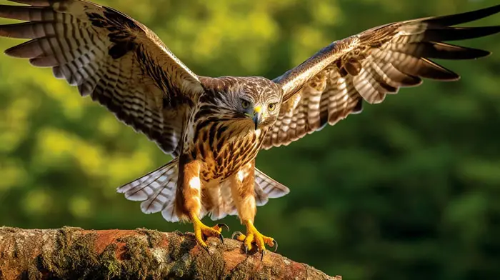 Hawk Hunting Behavior