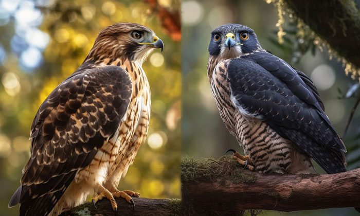 Hawks Vs Falcons Physical Characteristics