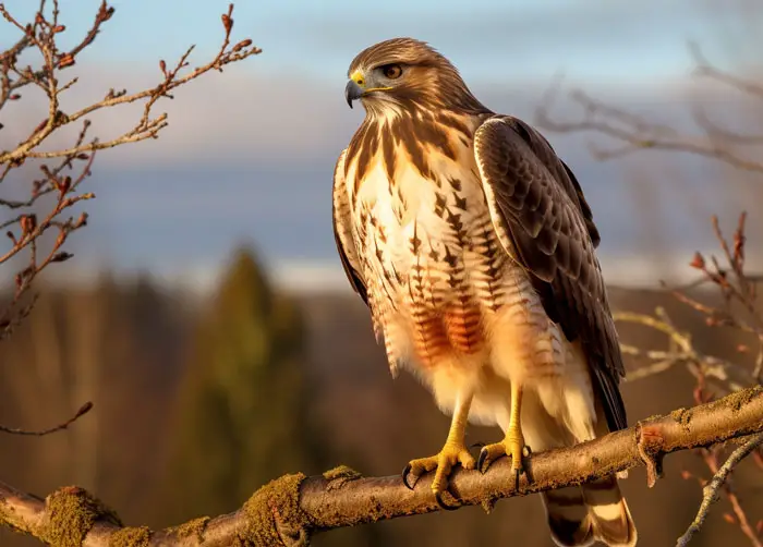 Physical Characteristics of Red-Tailed Hawk