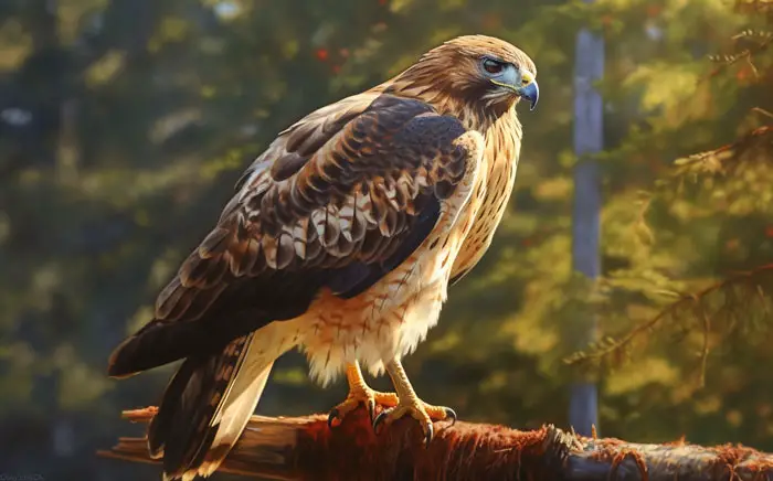 Red-tailed hawk