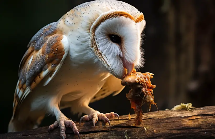 Barn Owls Hunt To Eat