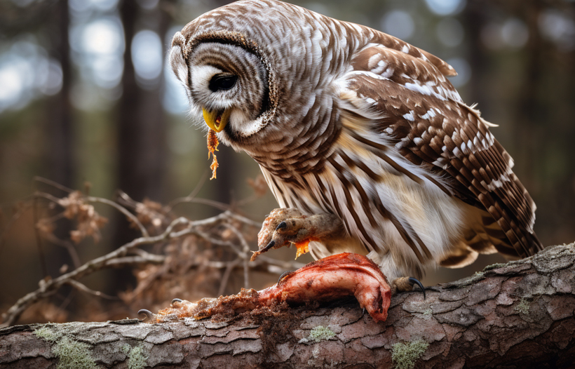 Do Barred Owls Eat Their Prey’s Fur, Teeth, and Bones