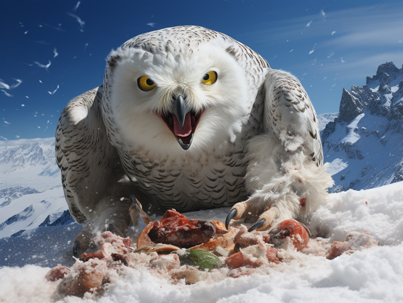 How Much Do Snowy Owls Eat