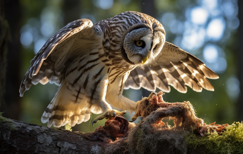 What Barred Owls Eat