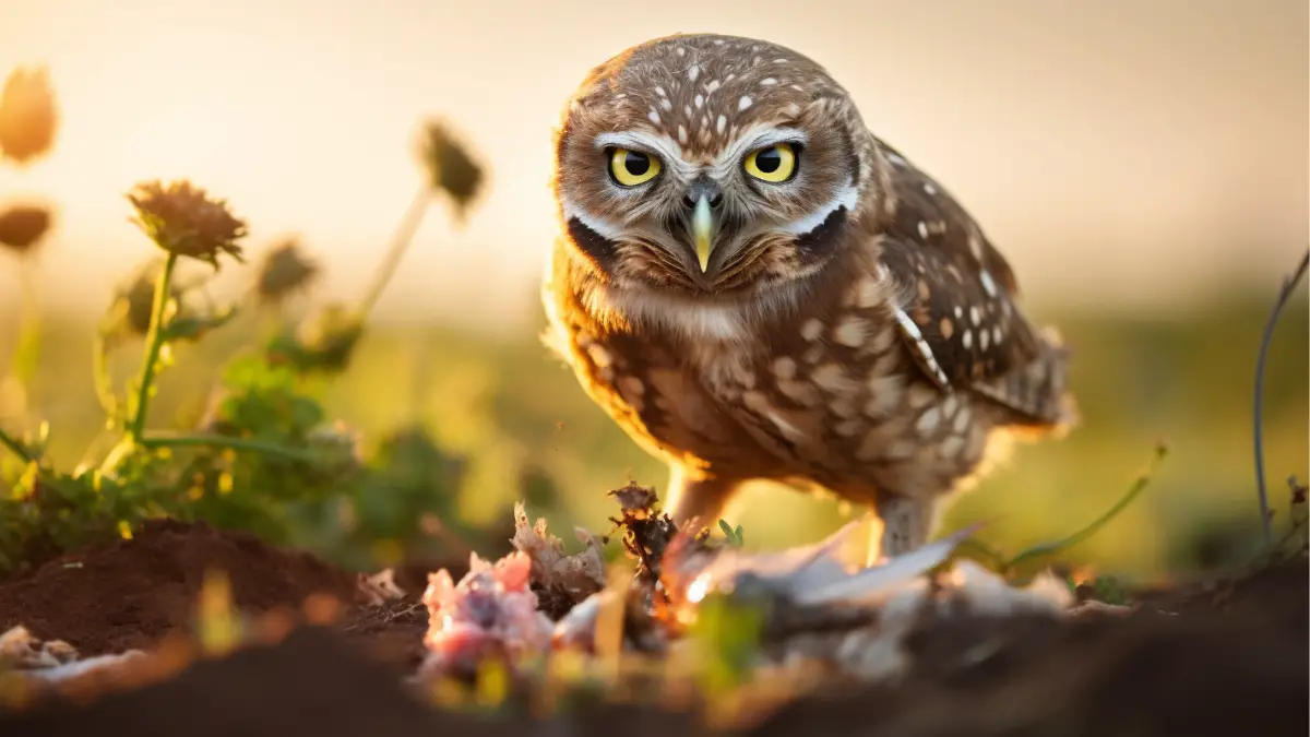 What Do Burrowing Owls Eat