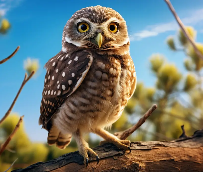 What Do Young Burrowing Owls Consume