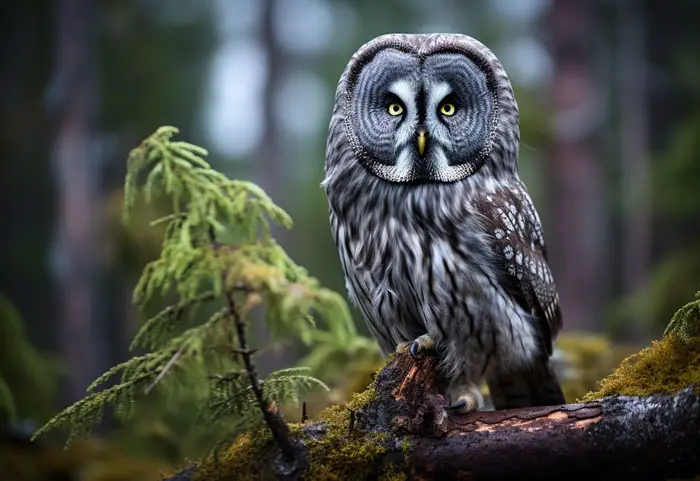 Great Grey Owls