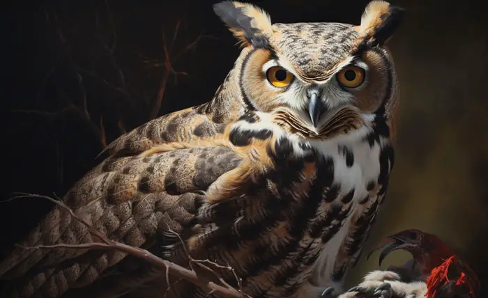 What Predators Do Hunt On Great Horned Owls